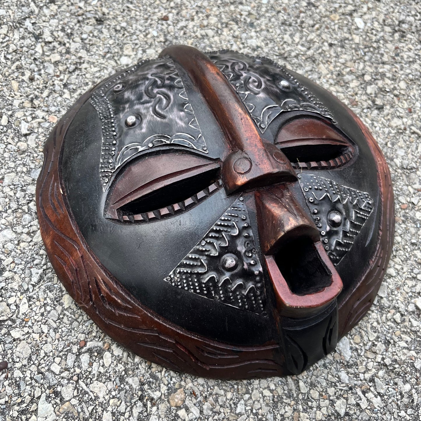 Vintage Ghanaian mask.