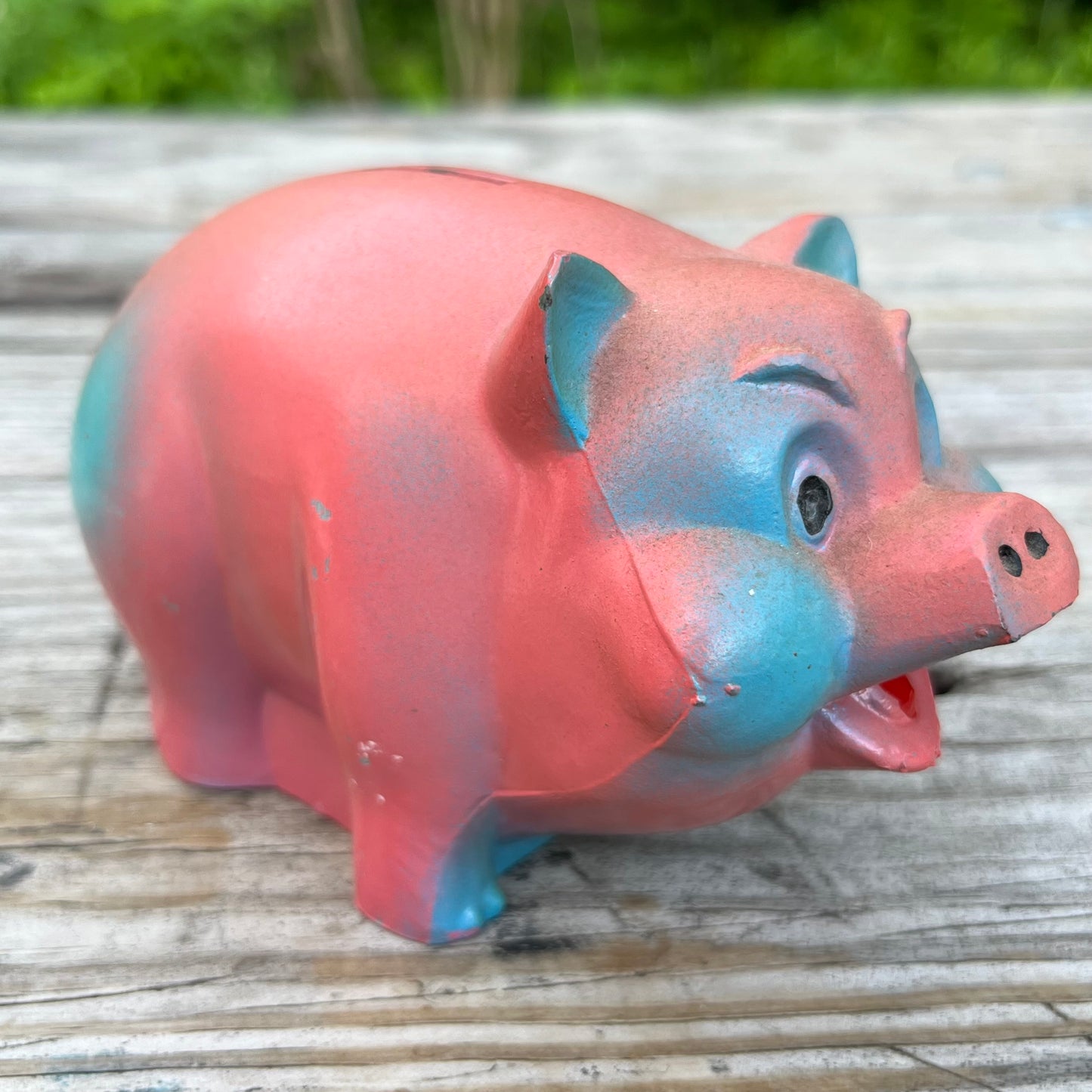 Vintage Kankakee piggy bank.