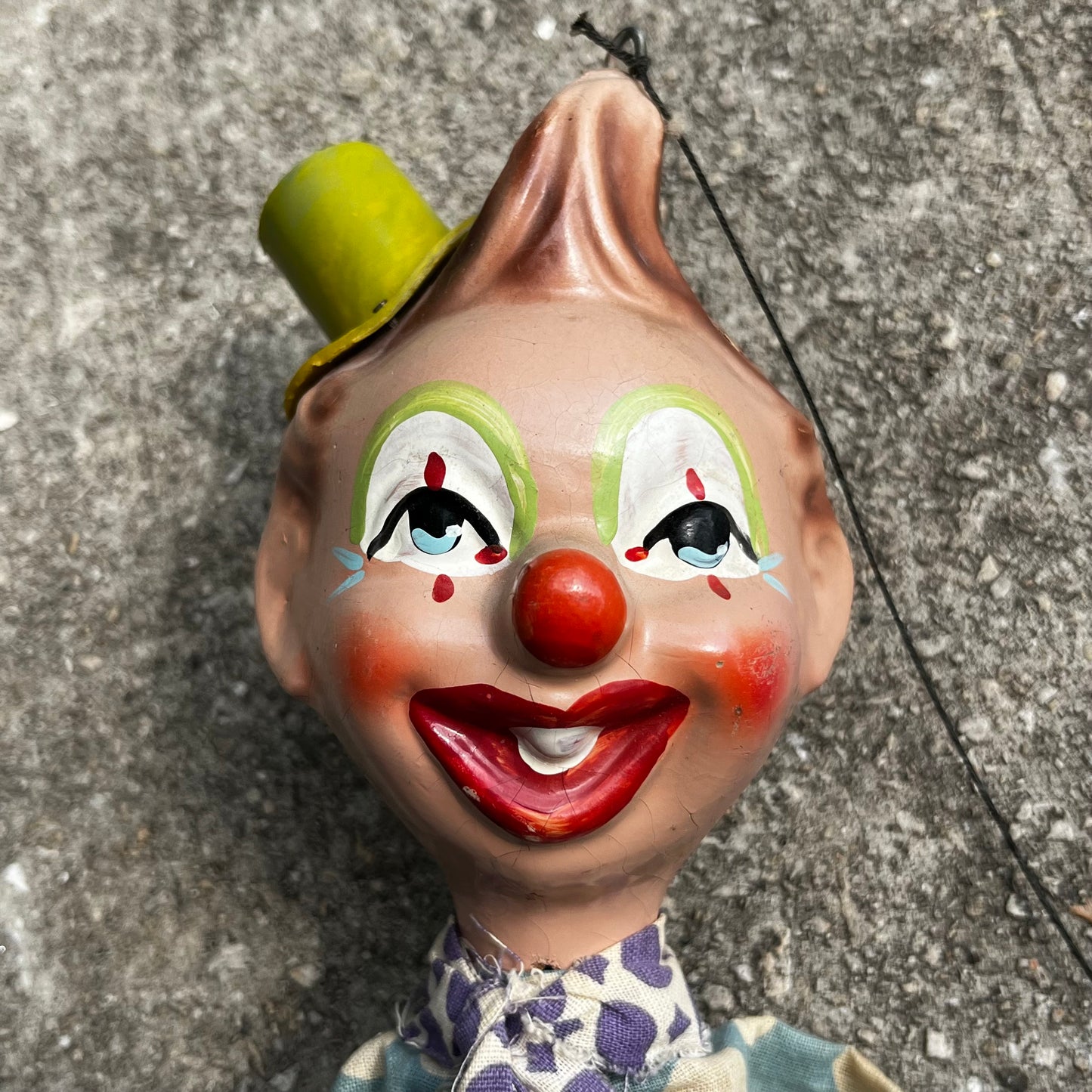 Vintage Payaso puppet.