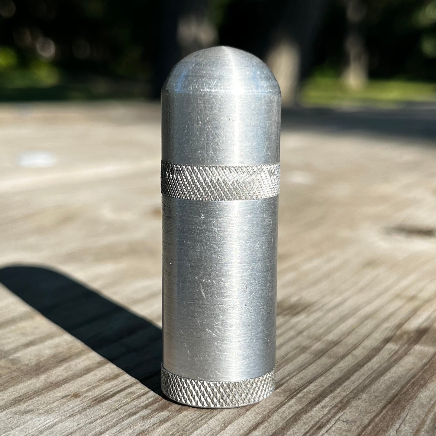 Vintage lipstick lighter.