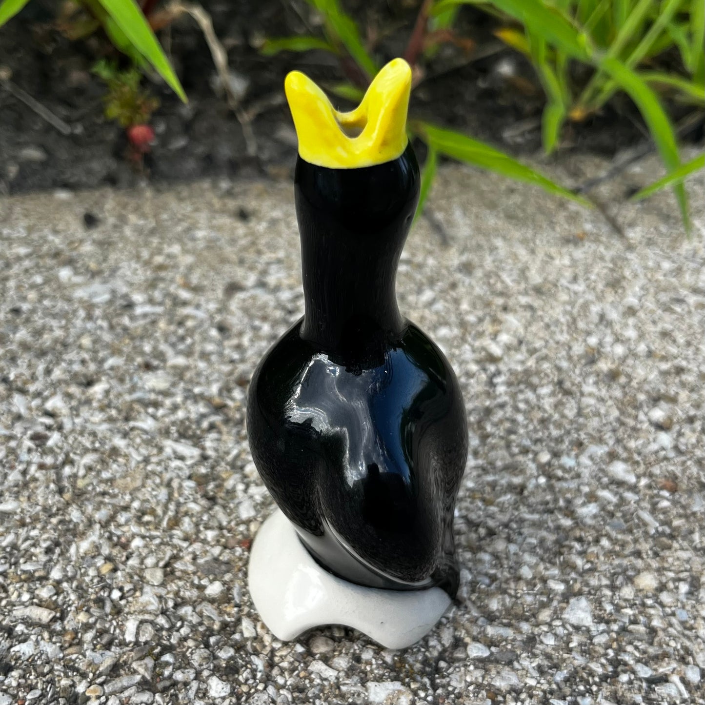 Vintage Blackbird pie steamer.