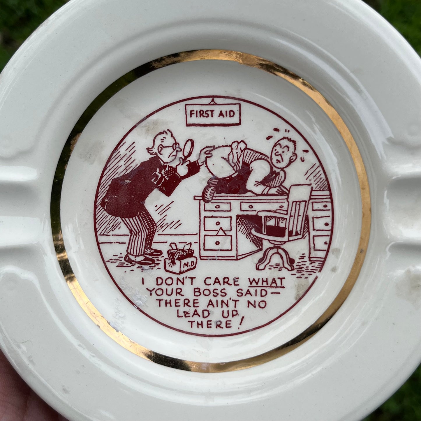 1950s Novelty ashtray.