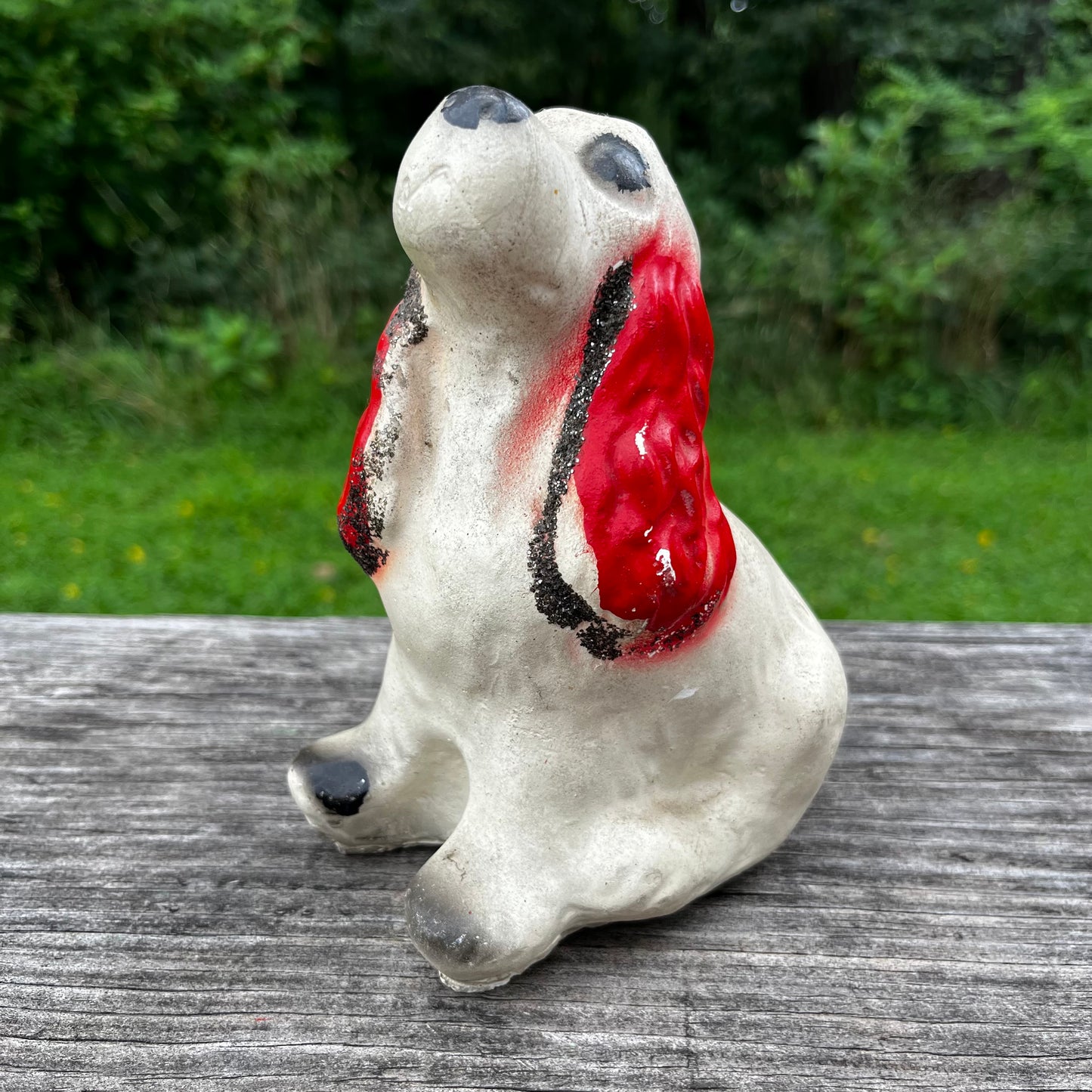 1940s Chalkware Pup.
