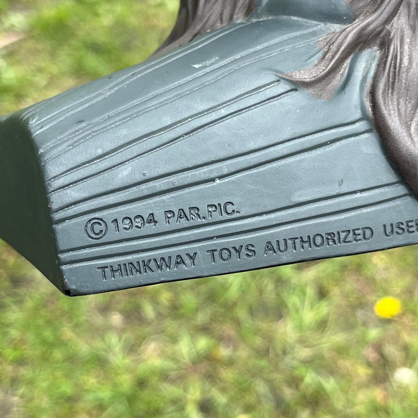 1994 Vinyl Klingon coin bank.