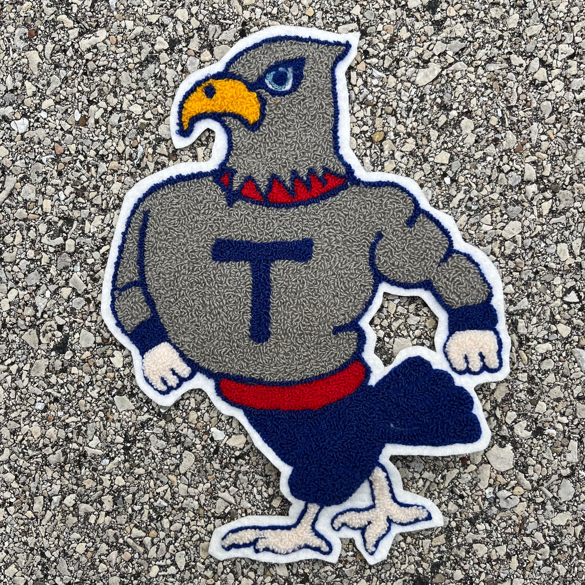 1960s Tough T-Bird patch. (Blue eyes)