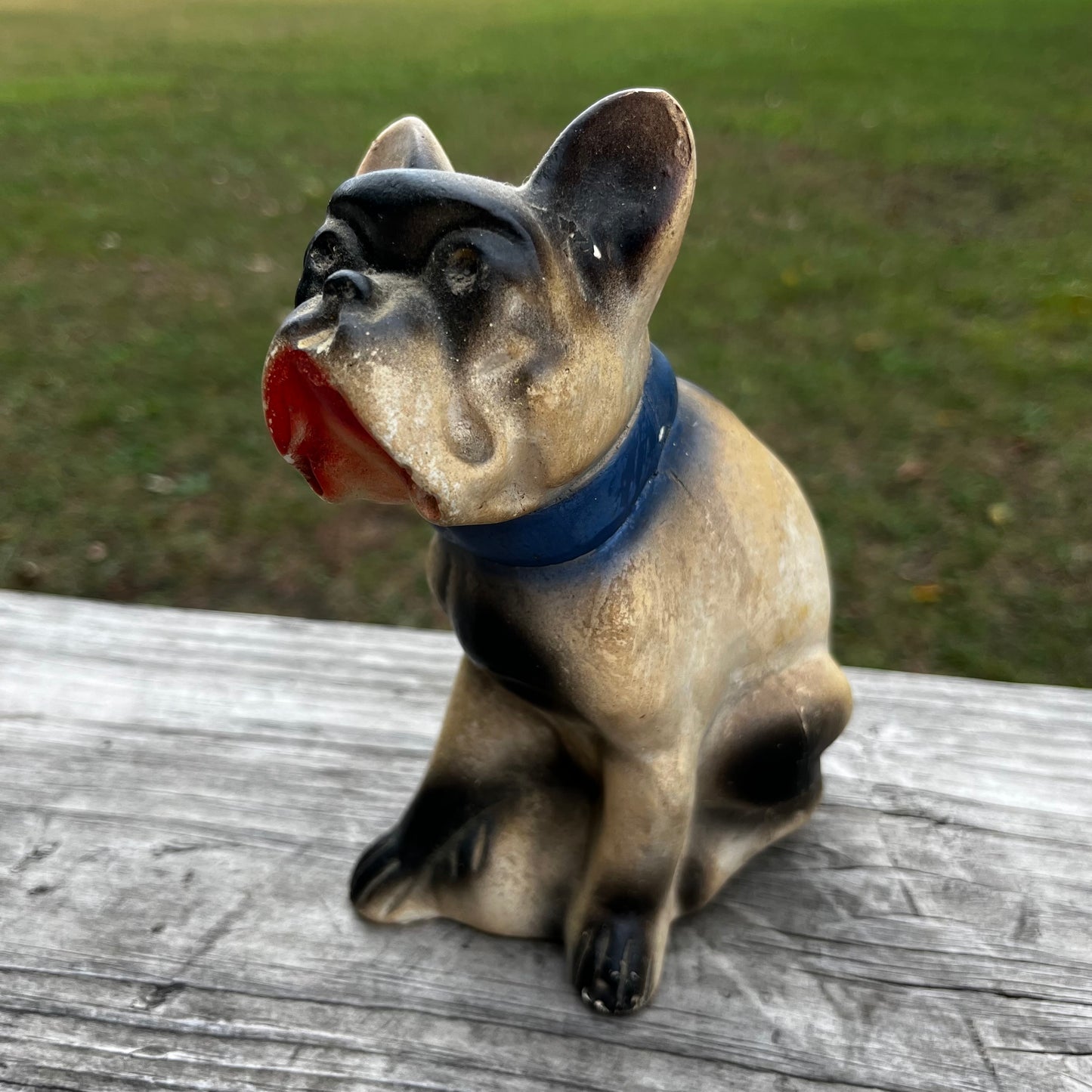 1940s Chalkware bulldog.