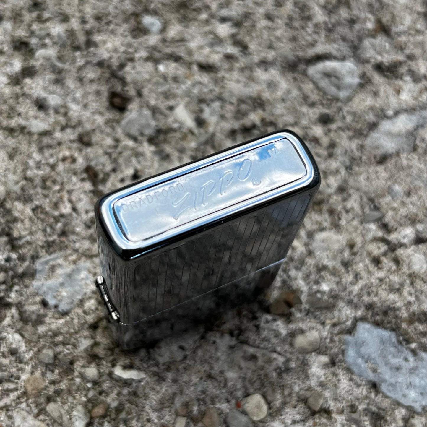 1973 Blank initial Zippo.