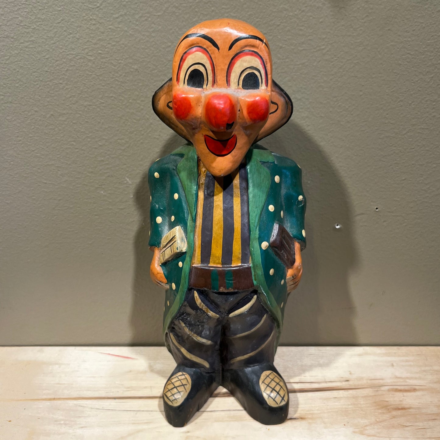 Vintage Balinese clown.