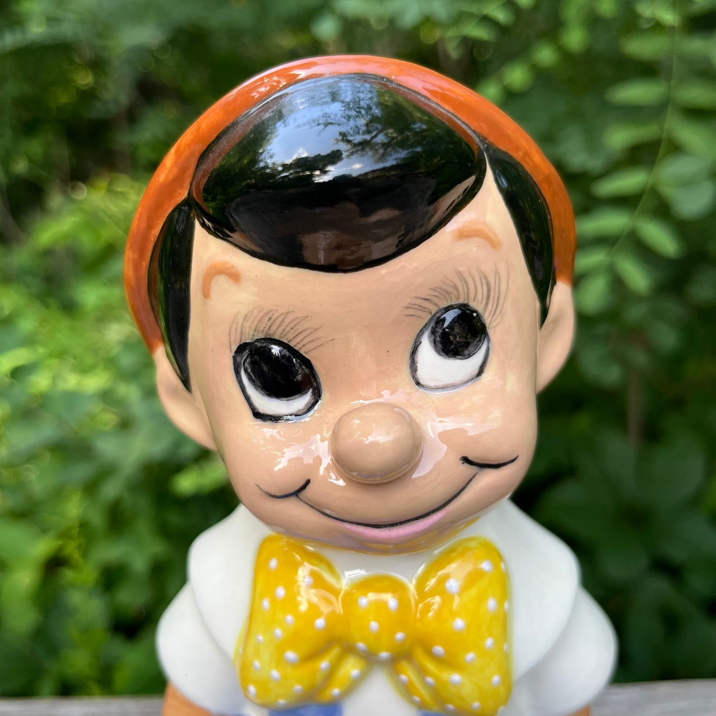 Vintage ceramic Pinocchio.