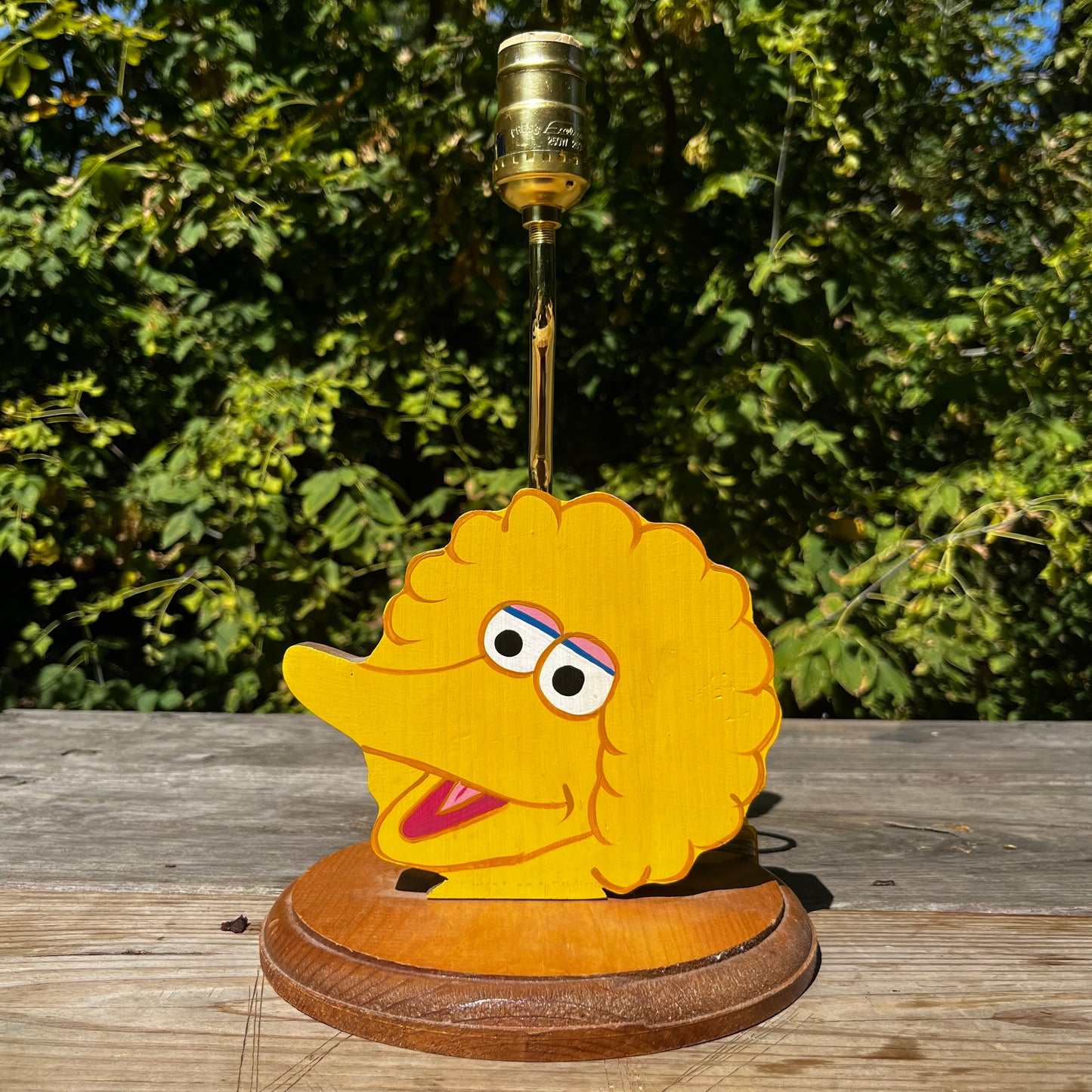 Vintage Big bird lamp.