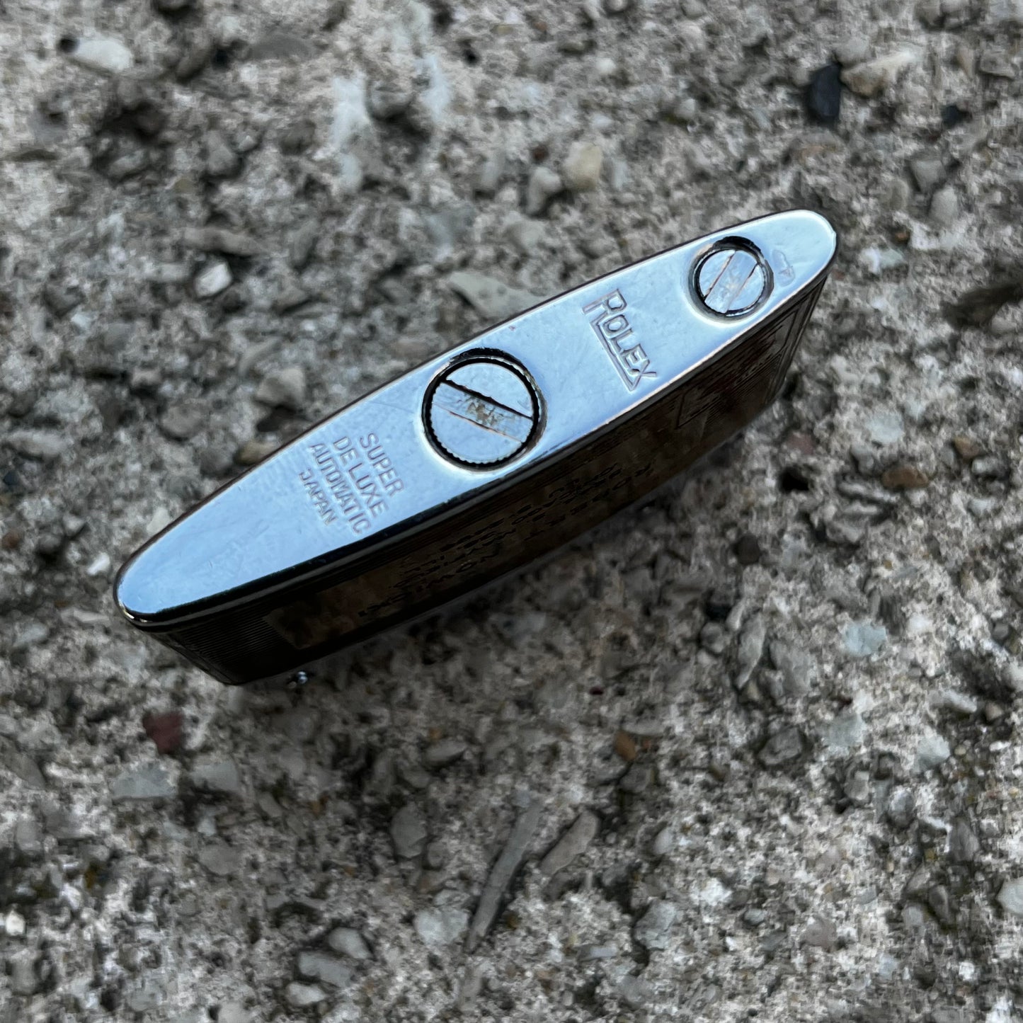 Vintage State Farm flat lighter.