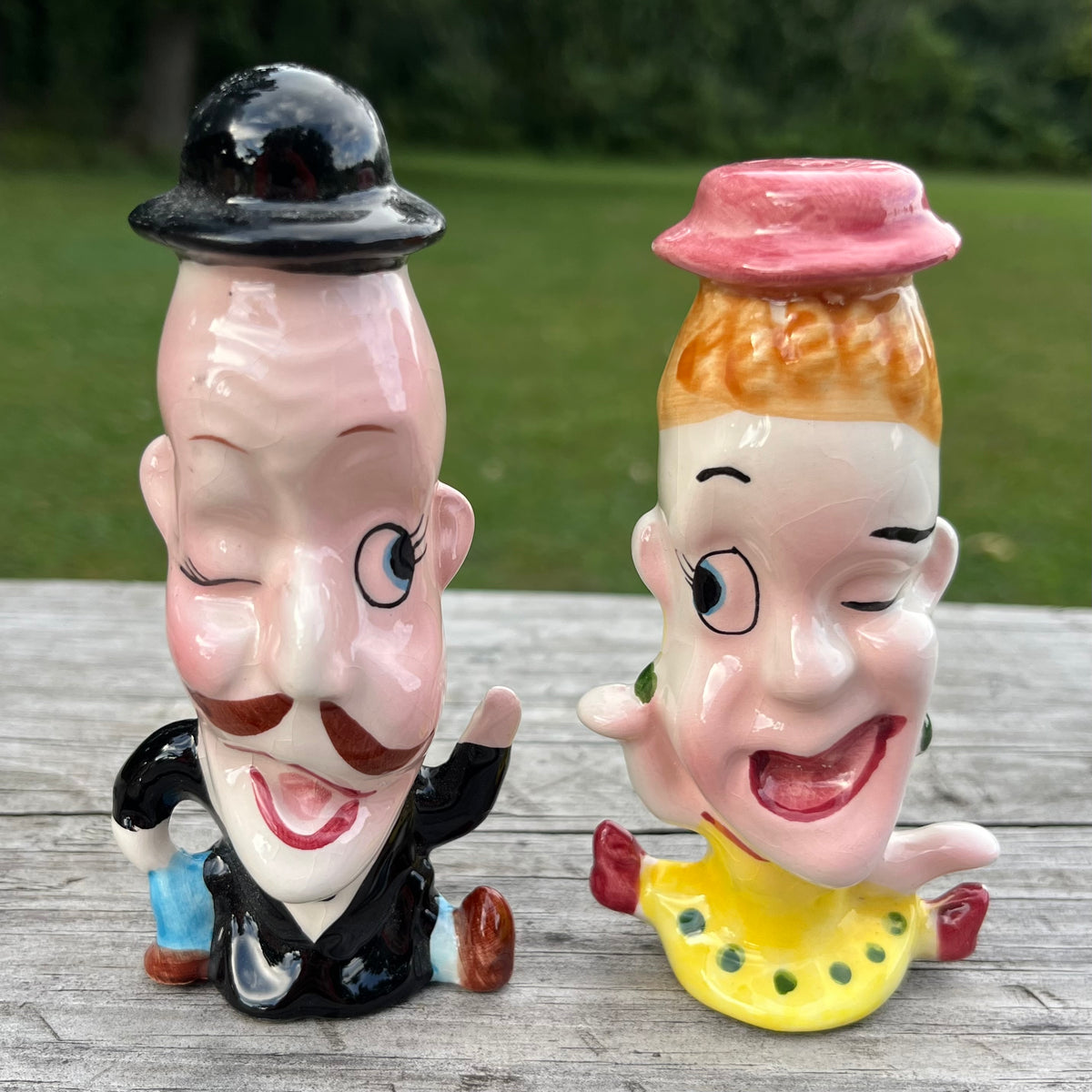 1950s Salt n’ Pepper couple.