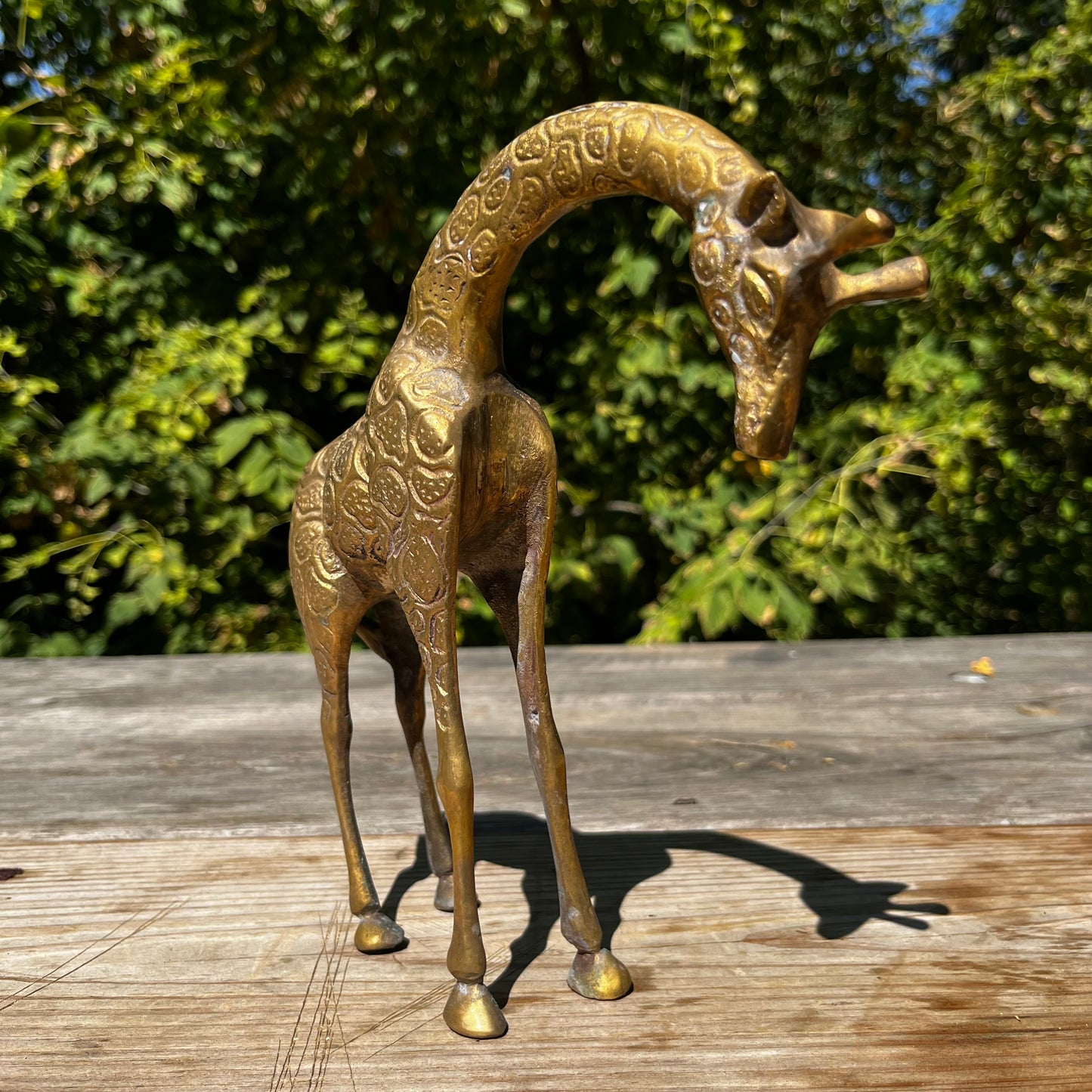 Vintage Brass giaraffe.