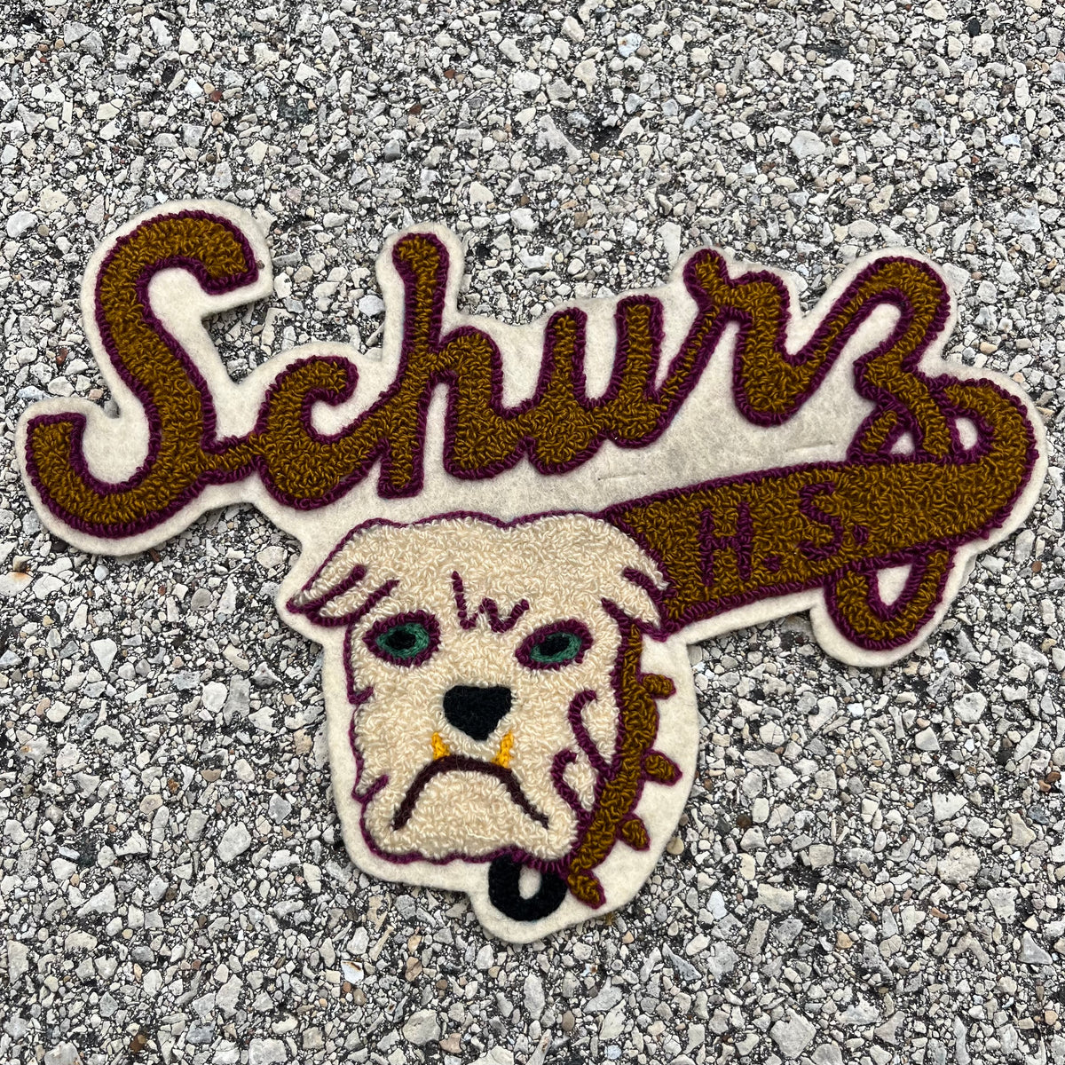 1960s Schurz High School patch.