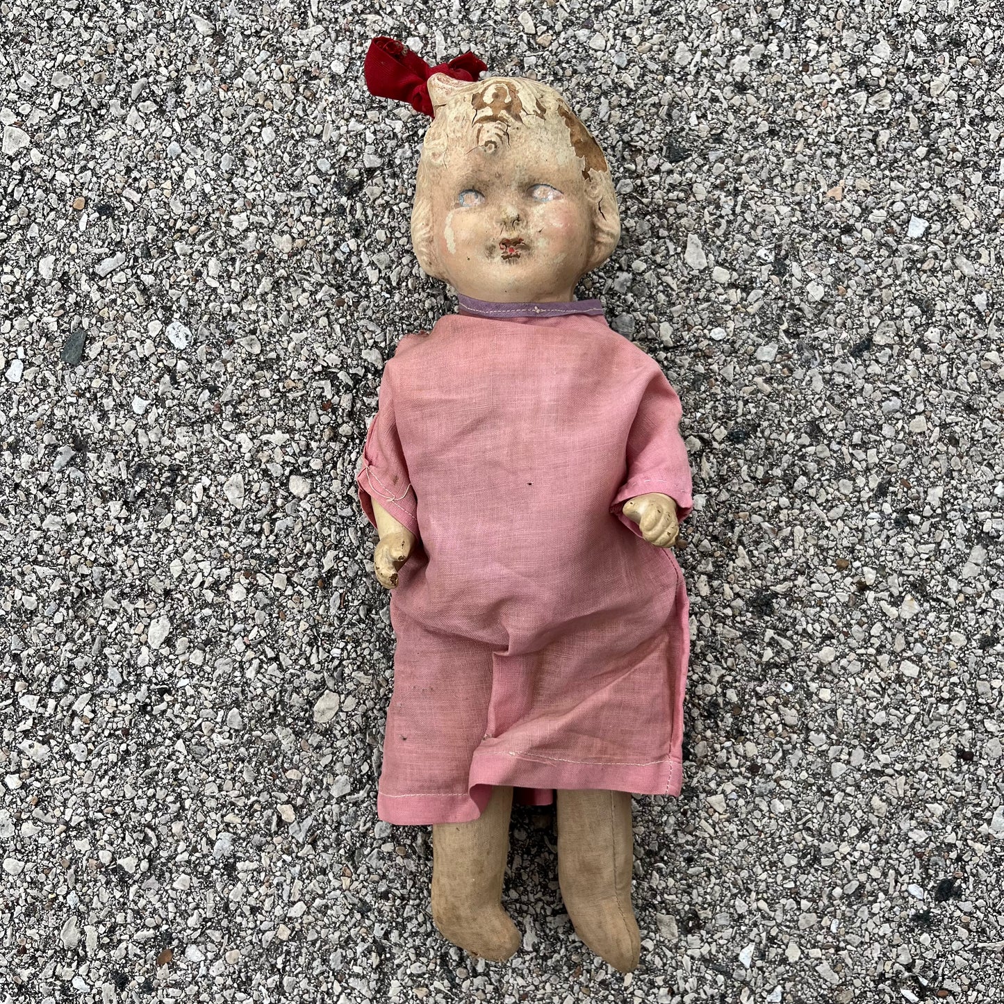 Early 1900s composition doll.