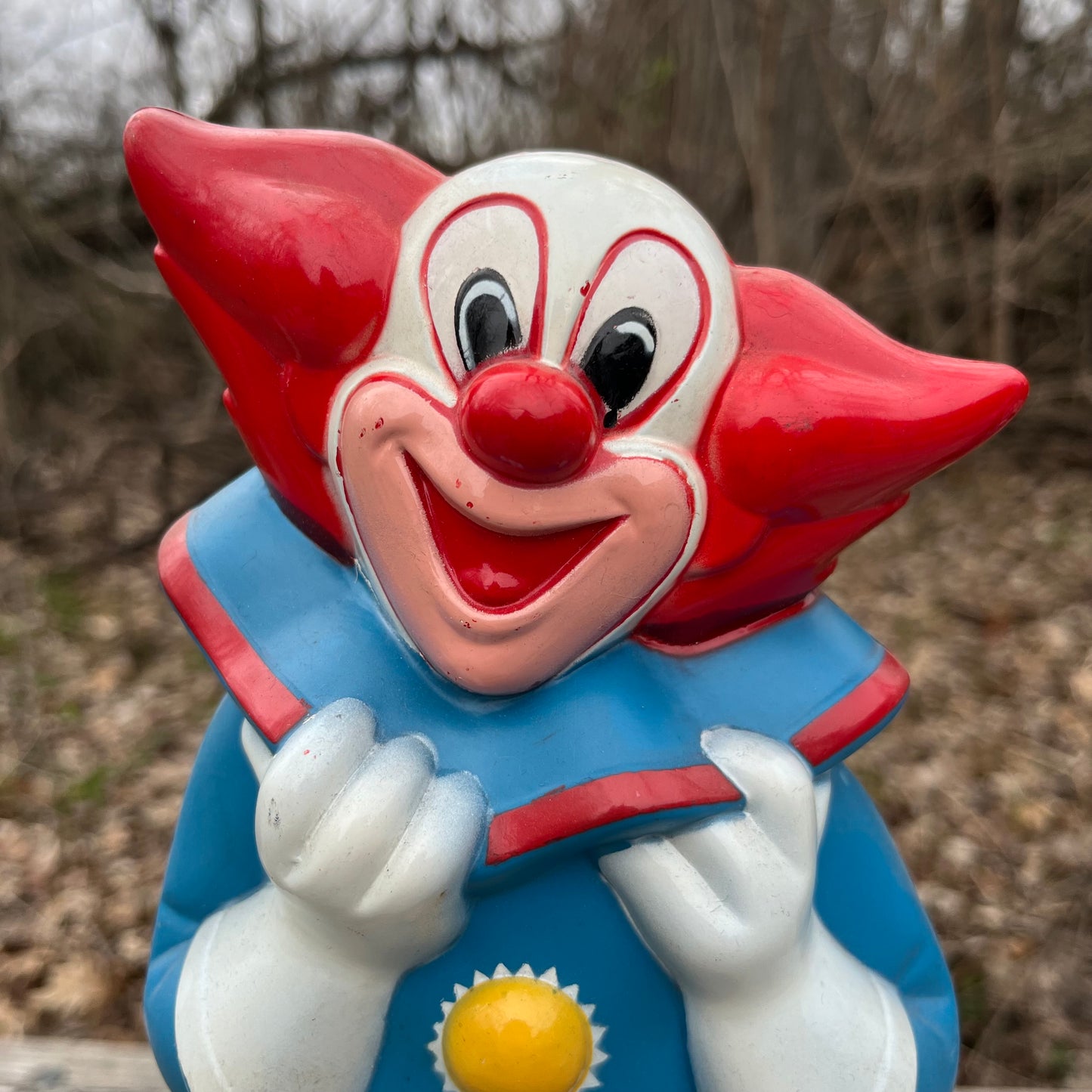 1960s Bozo the clown standing record player phonograph.
