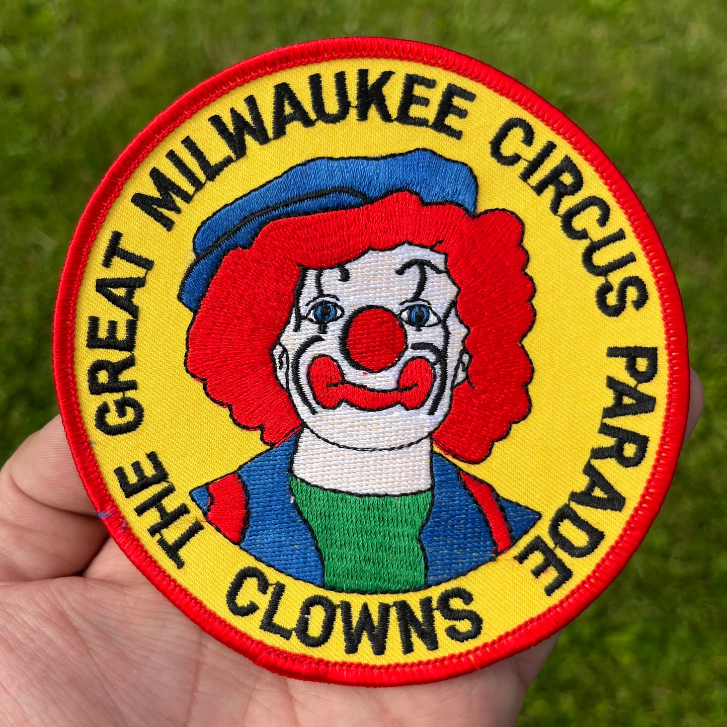 1980s “The Great Milwaukee circus parade” patch.