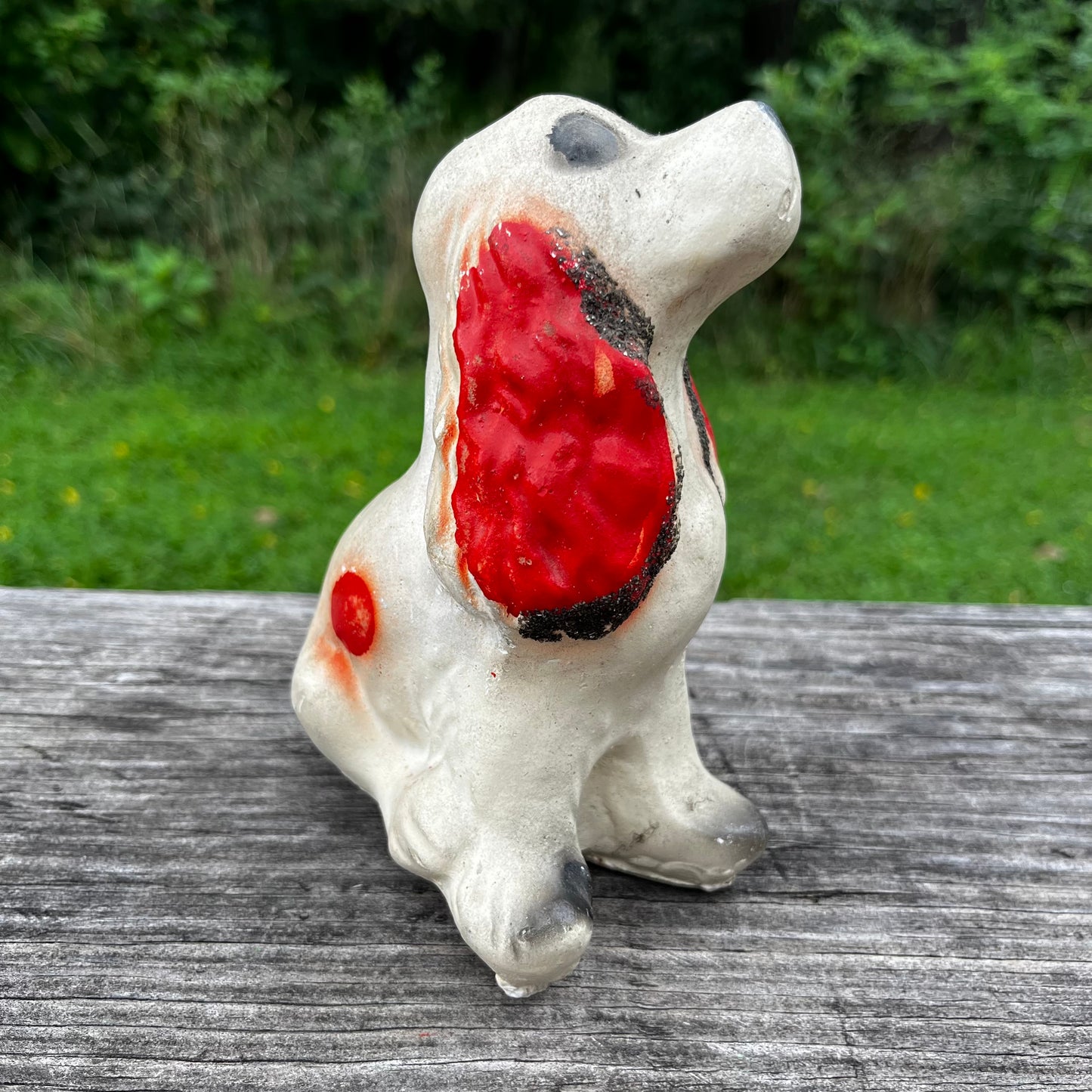 1940s Chalkware Pup.