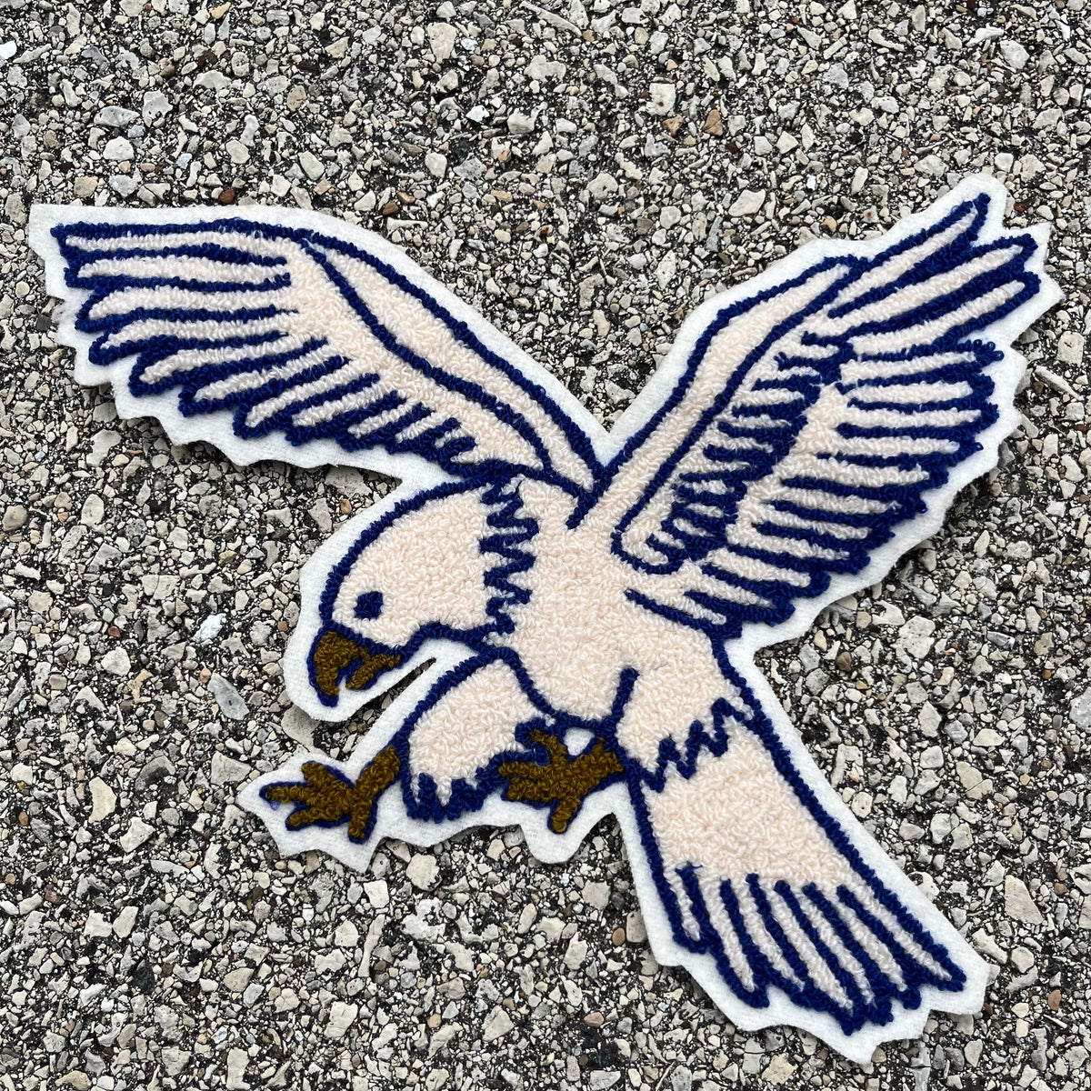 1960s White soaring eagle patch.