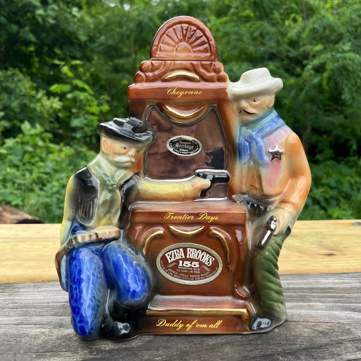 1970s Cowboy decanter.