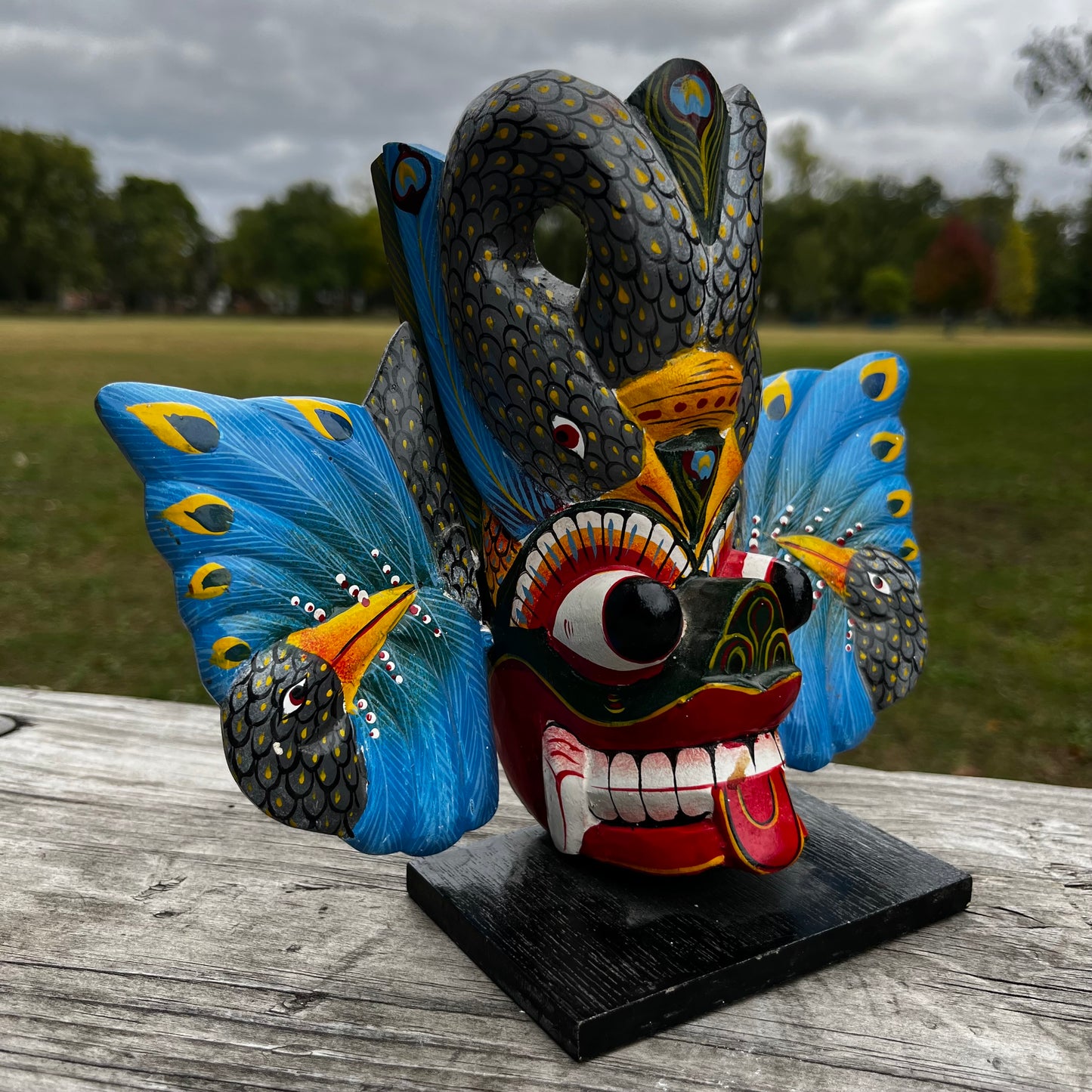 Vintage hand crafted Sri Lanken mask.