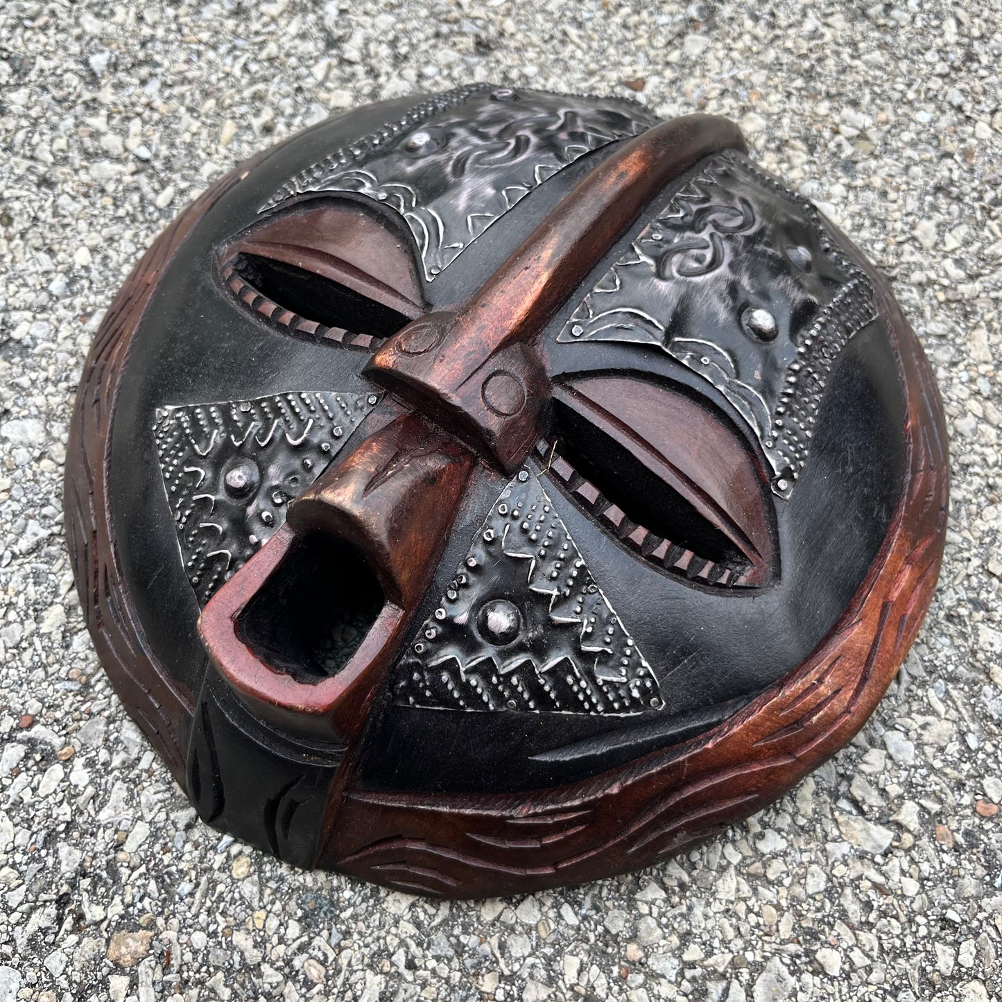 Vintage Ghanaian mask.