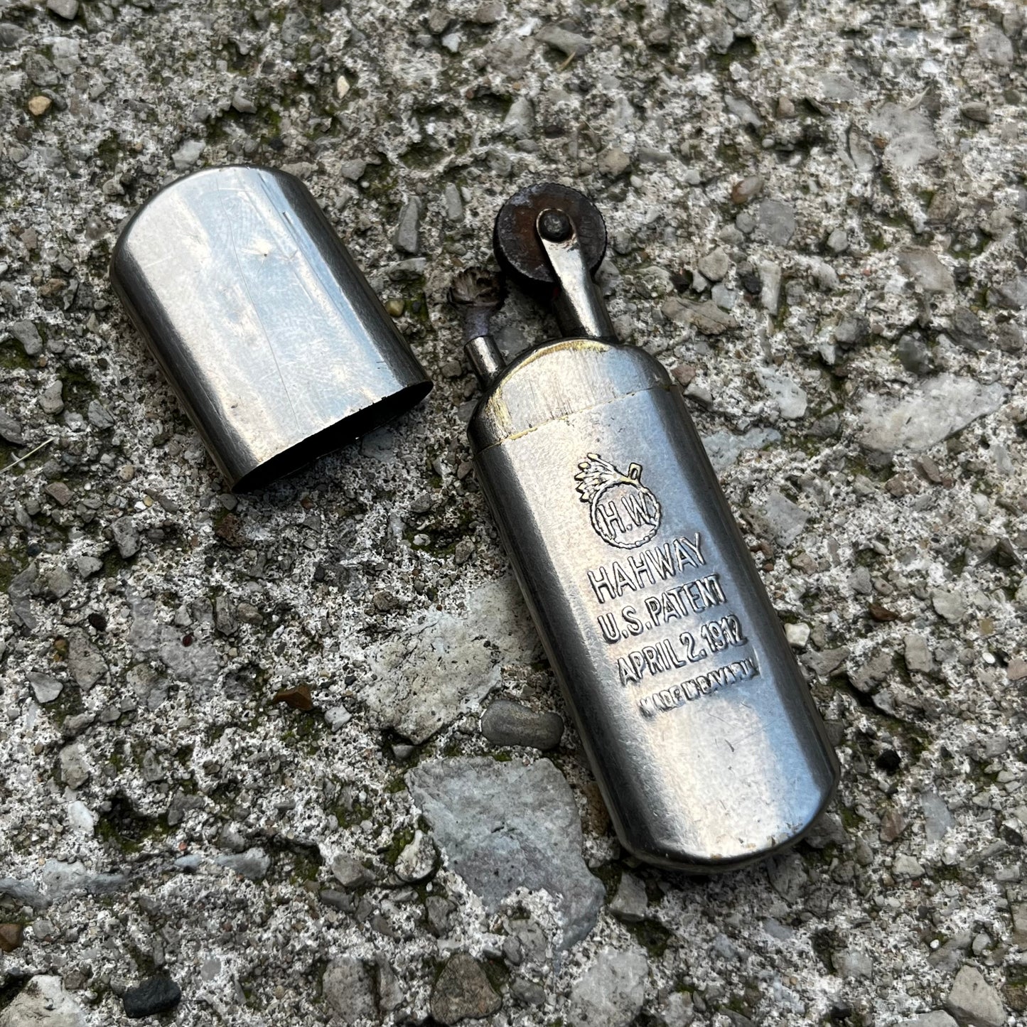 Early 1900s Bavarian Hahway lighter.