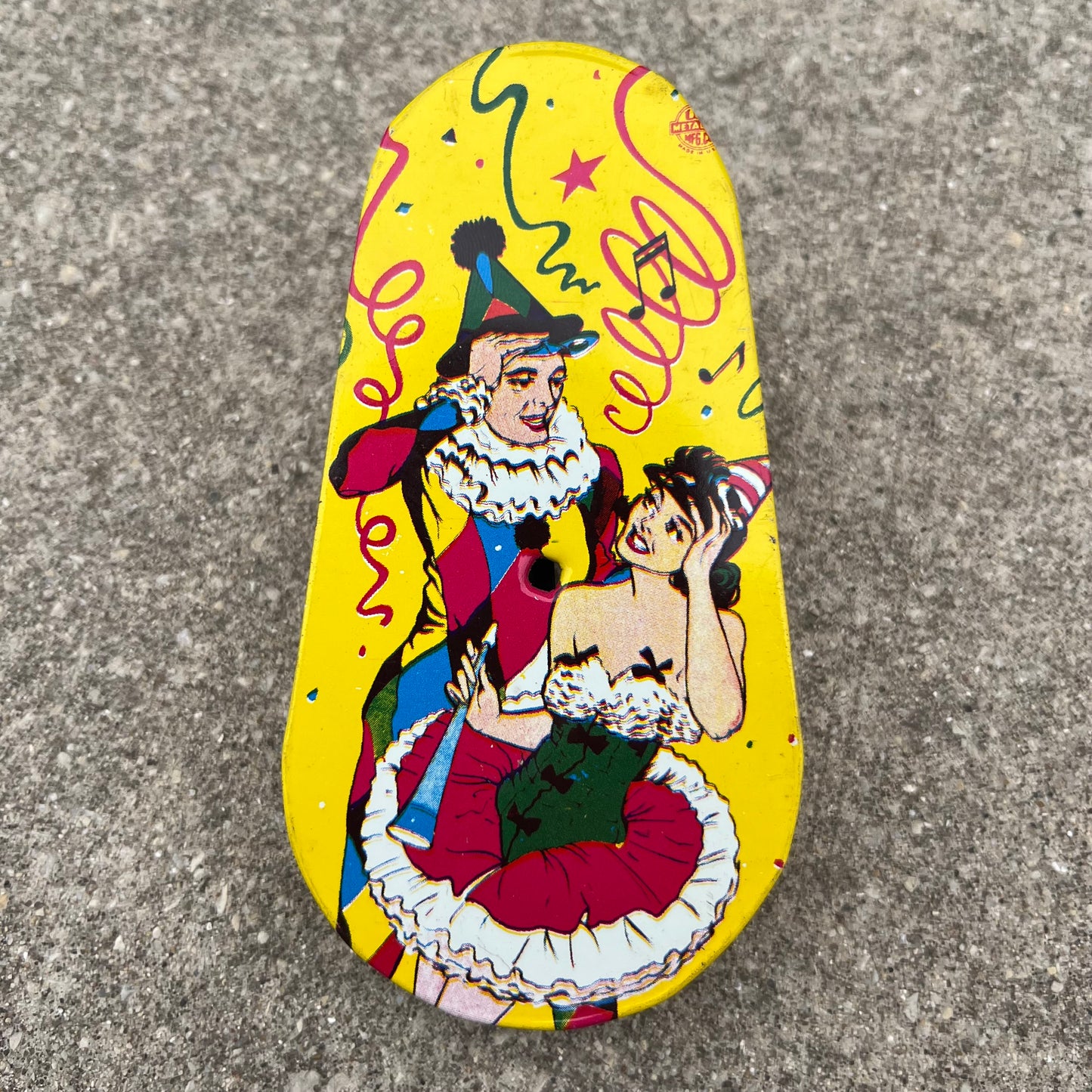 Antique circus performer noise maker.