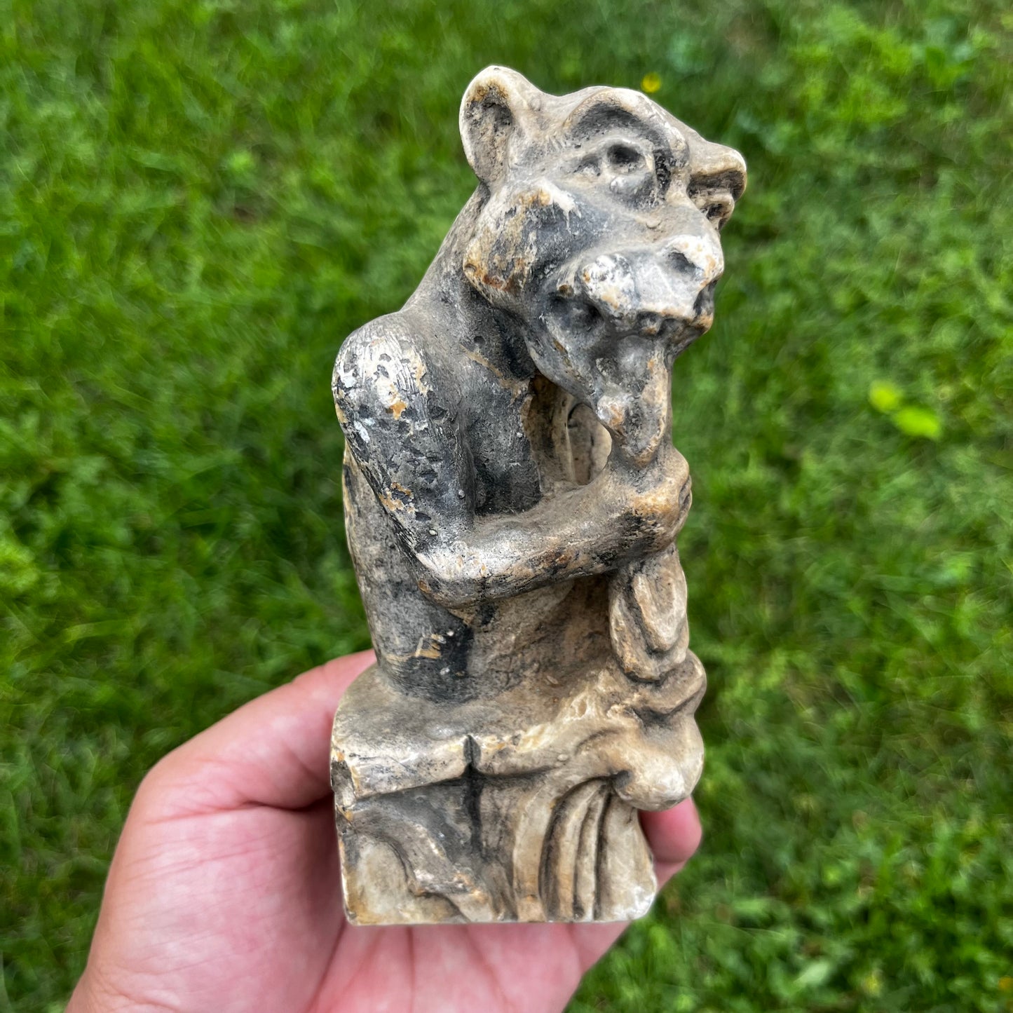 Vintage hungry gargoyle.