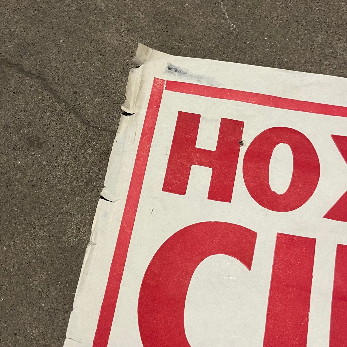 1970s Hoxie Bros. circus poster.