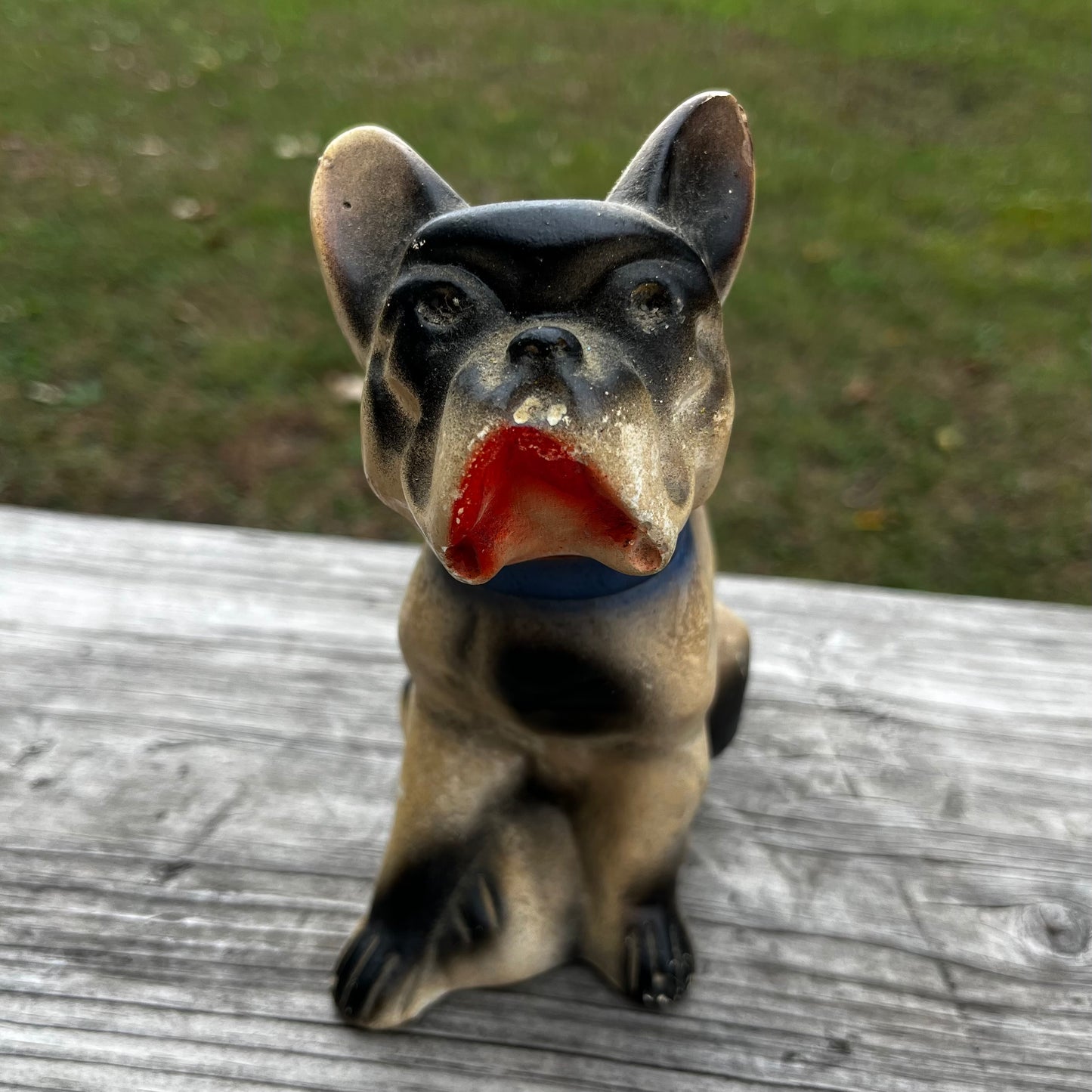 1940s Chalkware bulldog.