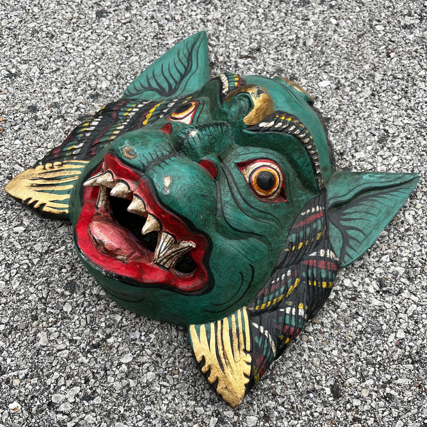 Vintage Balinese monkey mask.