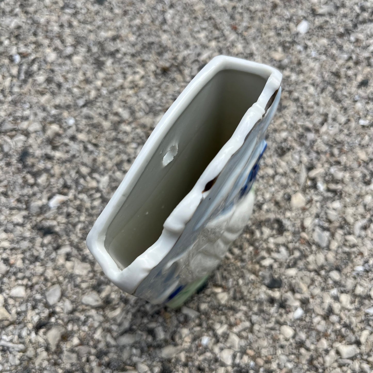 1960s Sailboat wall pocket.