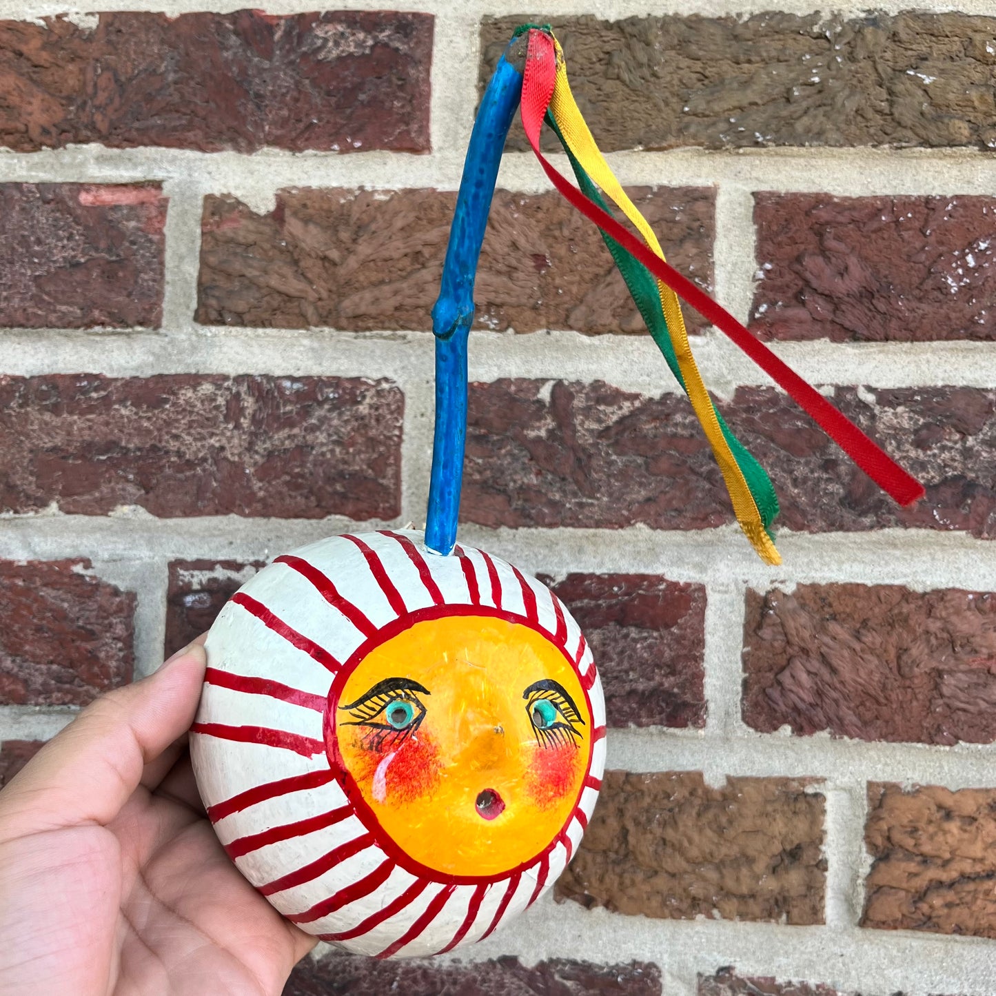Vintage hand crafted coconut mask.