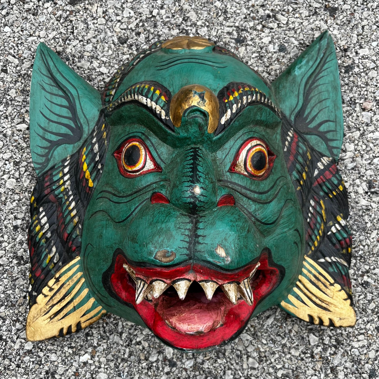 Vintage Balinese monkey mask.
