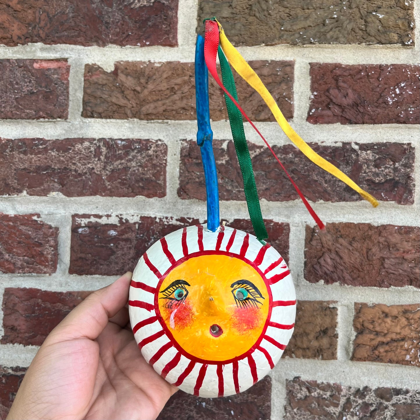 Vintage hand crafted coconut mask.