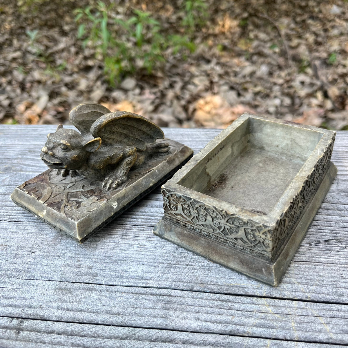 1995 Gargoyle stash box.