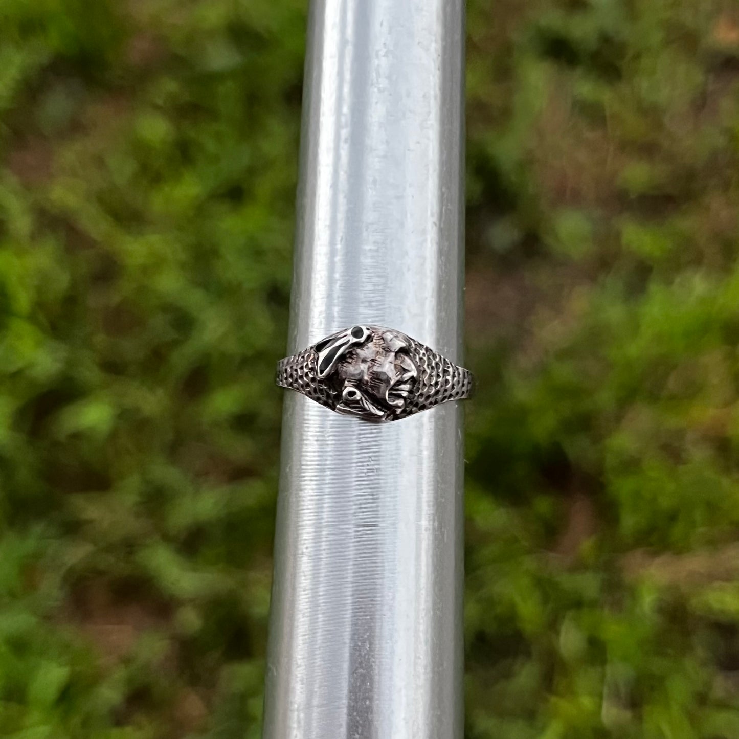 Vintage Sterling silver Apache ring. Size 8.