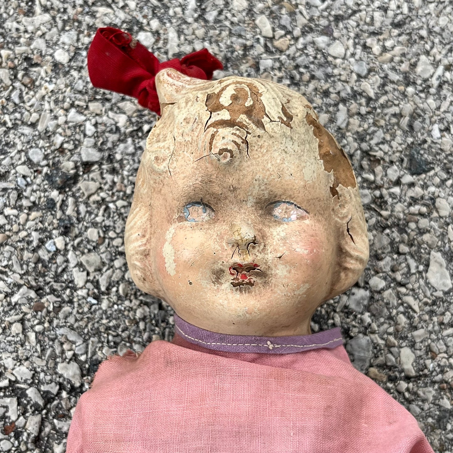 Early 1900s composition doll.