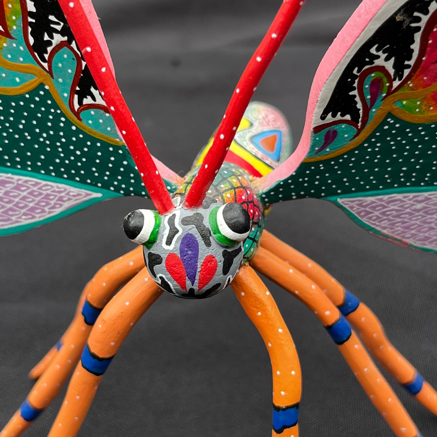 90s Hand crafted Oaxacan butterfly Alebrije.