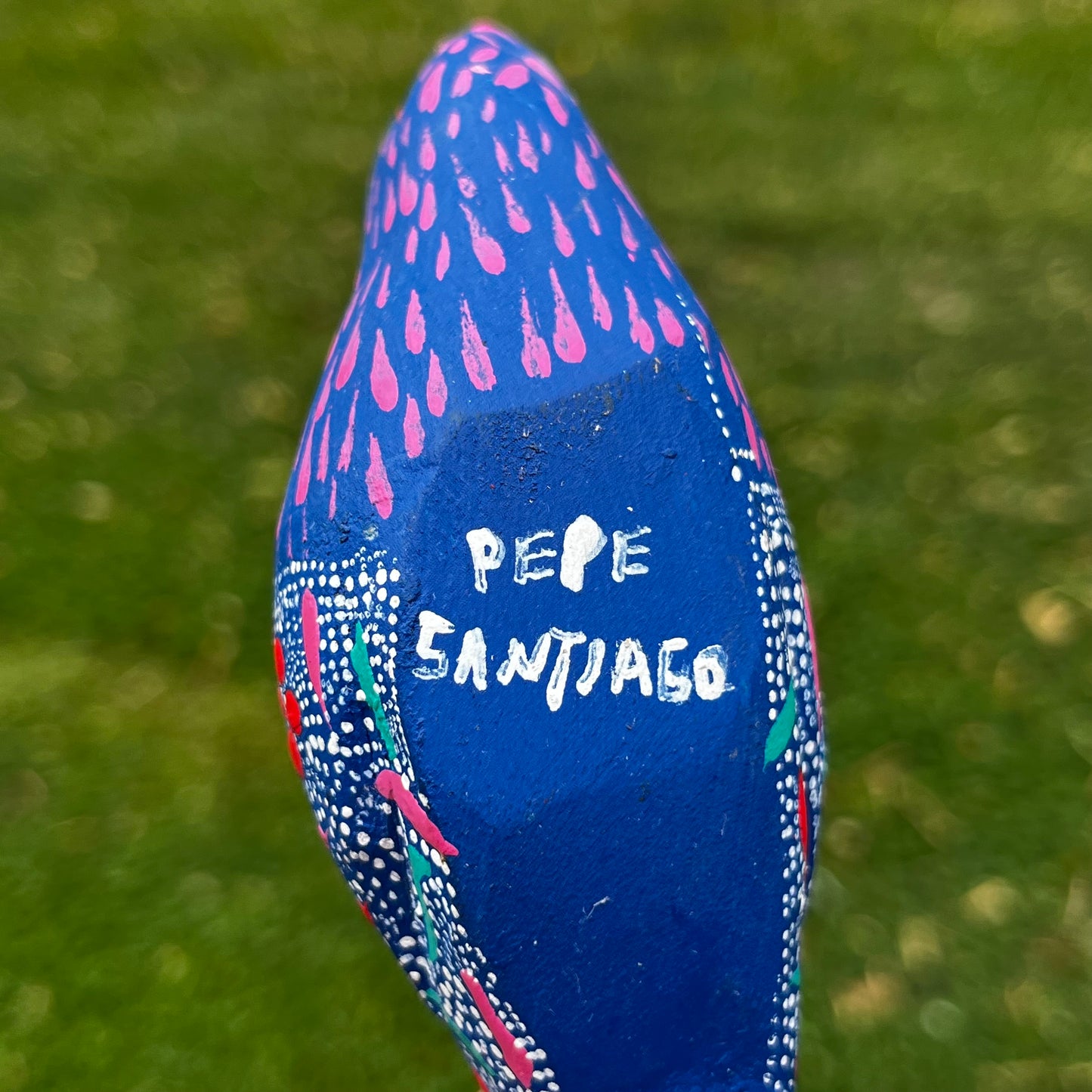 90s Hand crafted Oaxacan fish Alebrije.