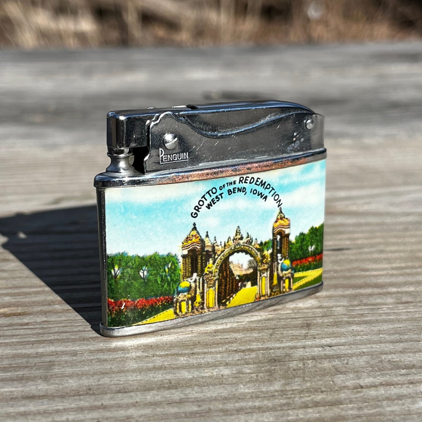 1970s Ohio grotto lighter.