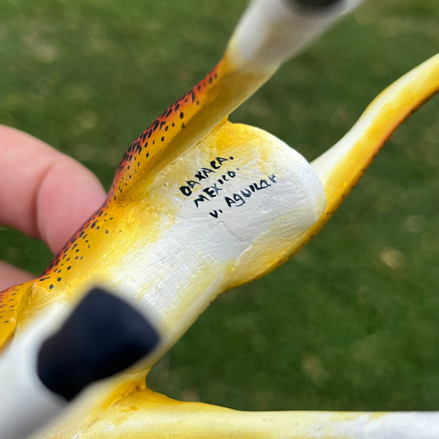90s Hand crafted Oaxacan gazelle Alebrije.