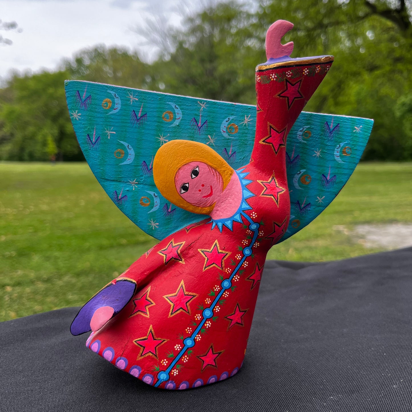 90s Hand crafted Oaxacan Angel Alebrije.