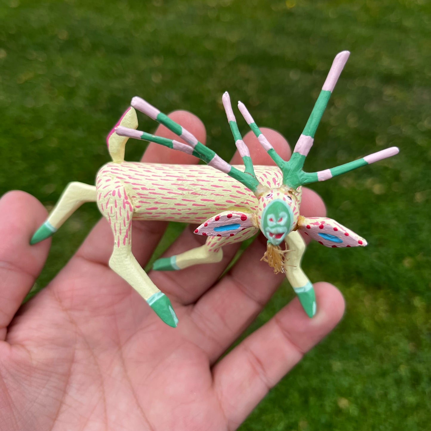 90s hand crafted Oaxacan goat.