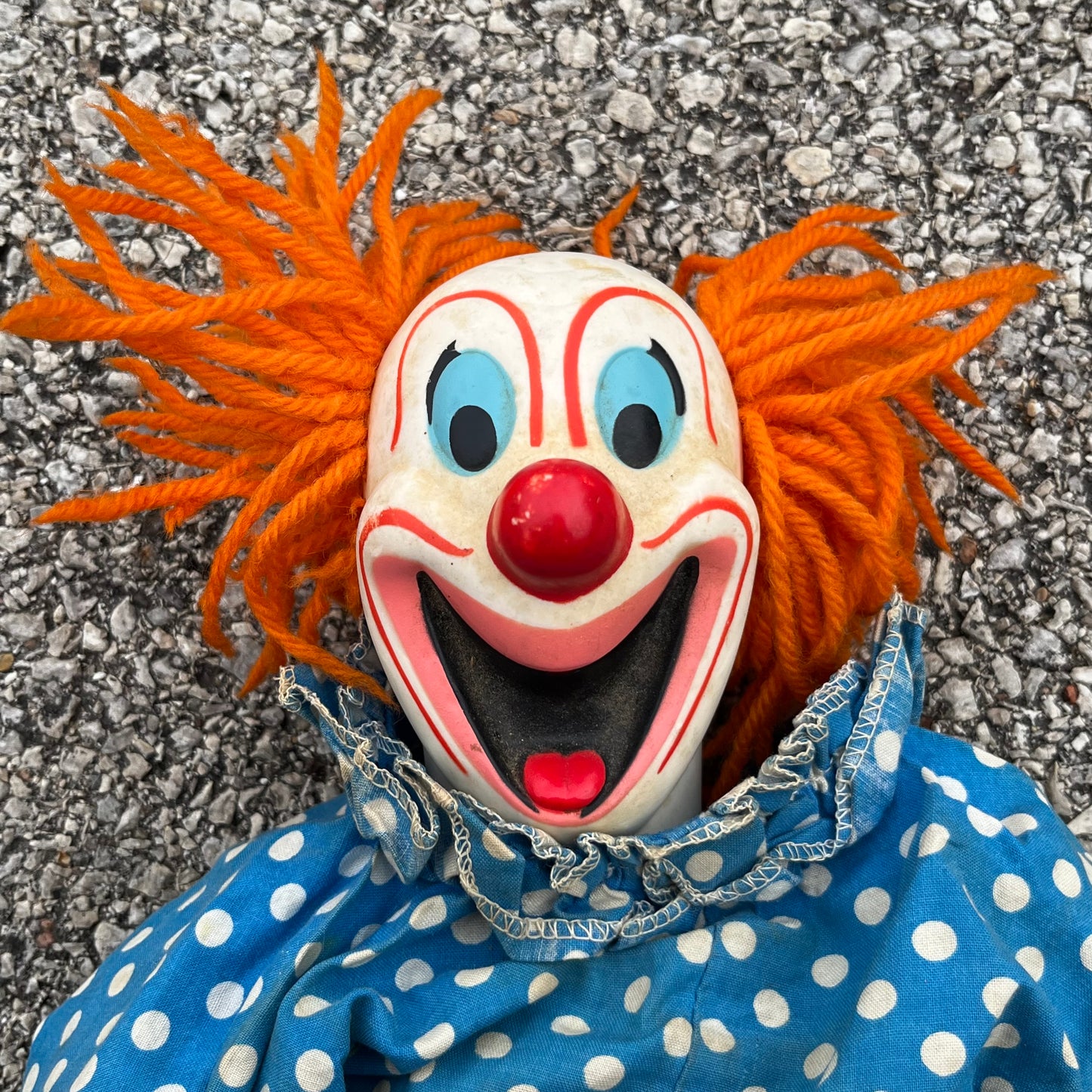 1960s Bozo the clown plush.