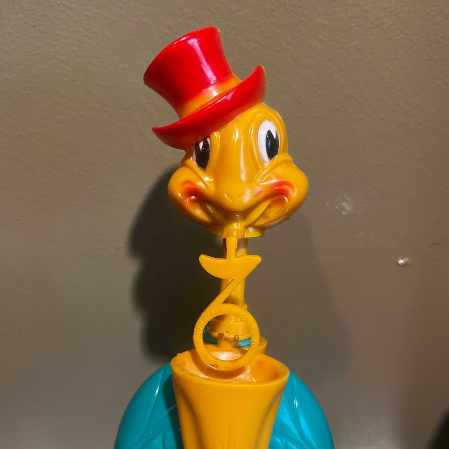 1950s Mr. Bubbles the turtle, bubble blower.