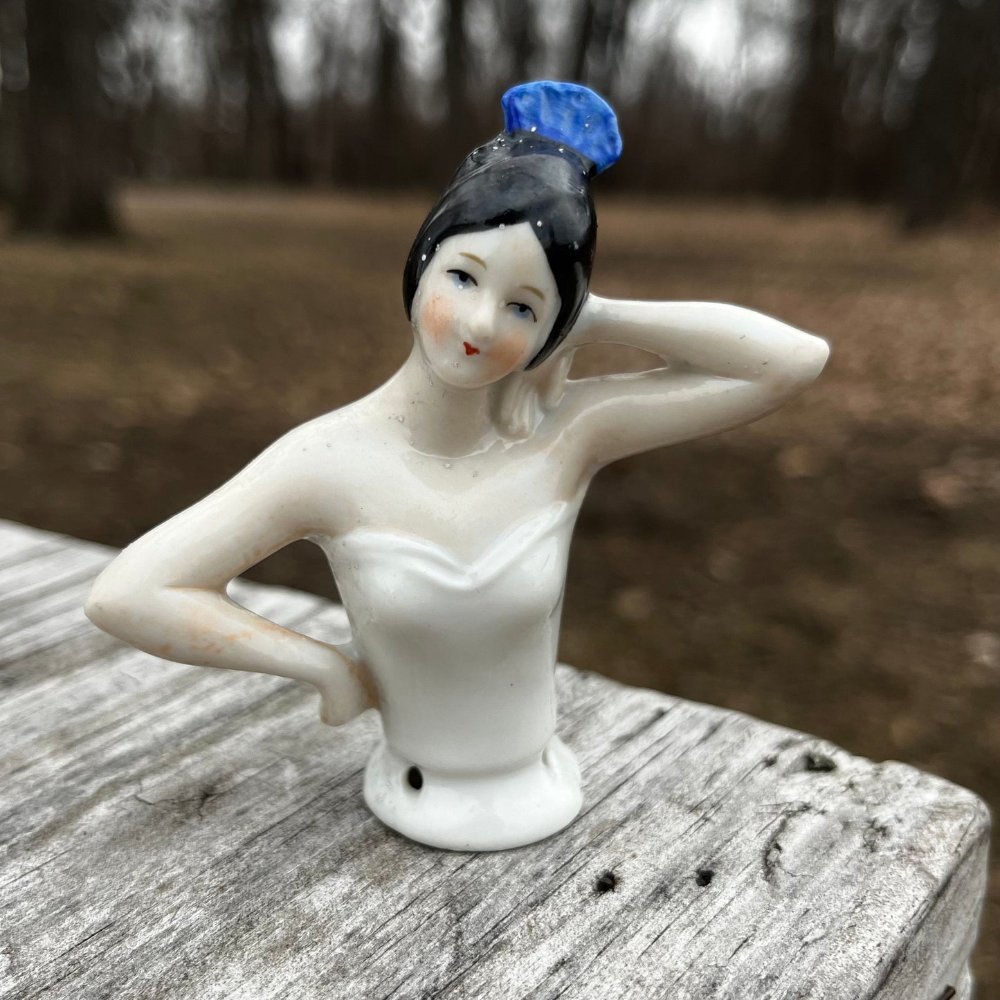 Early 1900s porcelain doll.