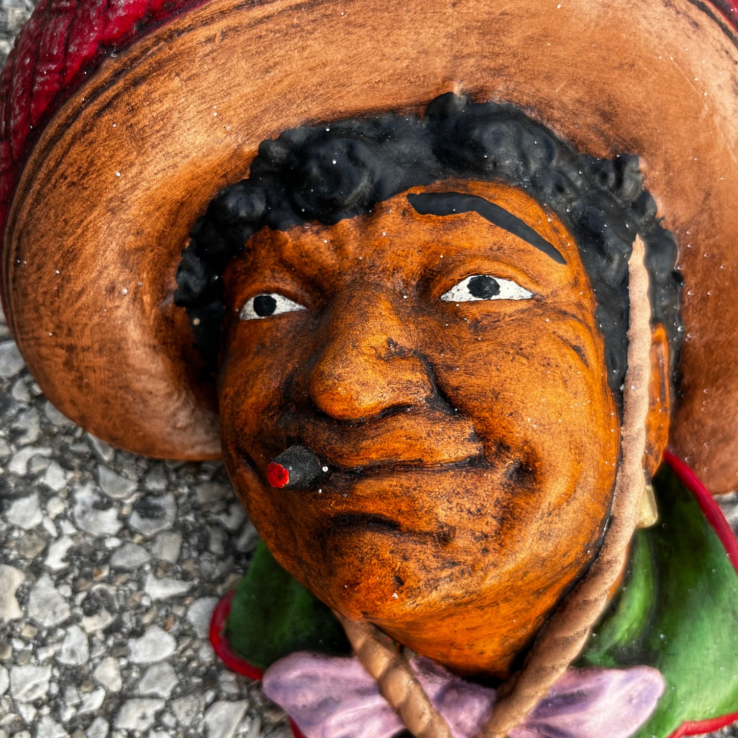 1980s Chalkware Pancho.