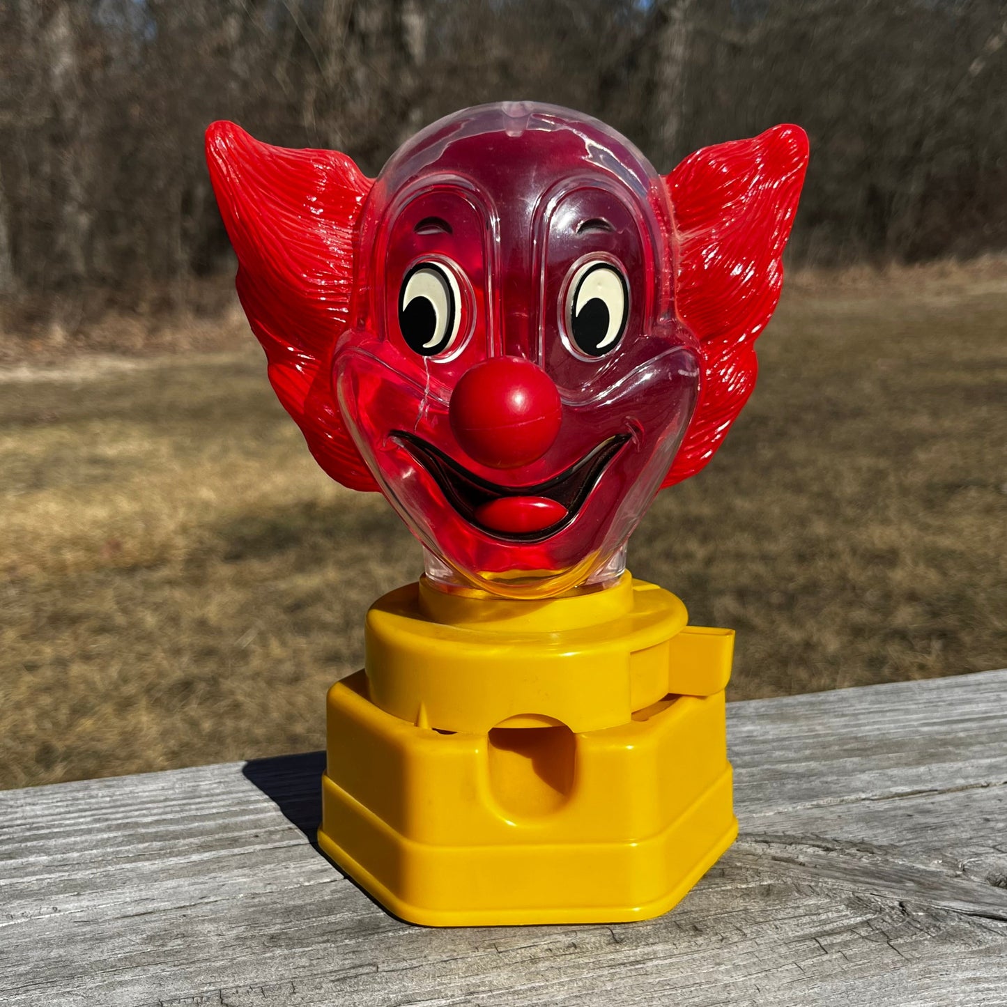1968 Bozo the clown gumball dispenser.